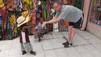 Roman Urban in Togo mit Kinder